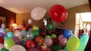 ROOM OF BALLOONS PRANK ON MOM [upl. by Adroj981]