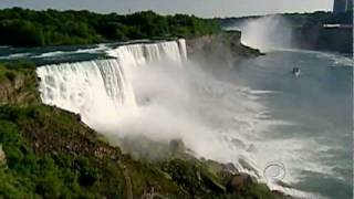 Tightrope walker hopes to cross Niagara Falls [upl. by Tarsus]