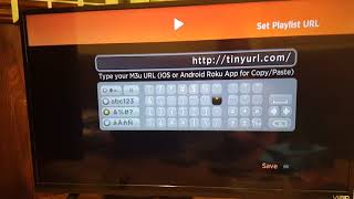 How to configure m3u playlist player for Roku IPTV [upl. by Babs209]