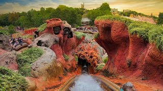 4K Splash Mountain Front Row POV  Magic Kingdom  Walt Disney World Resort [upl. by Eelimaj]