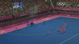 Mens Hockey  Team GB v Netherlands SemiFinal Highlights  London 2012 Olympics [upl. by Torin]