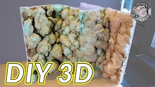 DIY 3D Aquarium Achterwand maken  Aquarium Sunshine Valley [upl. by Aneleiram472]