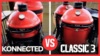 Kamado Joe Classic 3 vs Konnected Joe  An Honest Comparison [upl. by Mesics]