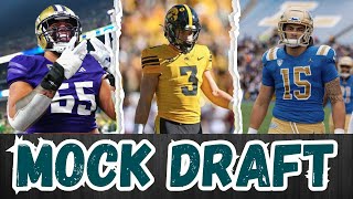 Post Free Agency Philadelphia Eagles 7Round Mock Draft 2024 [upl. by Cassady]