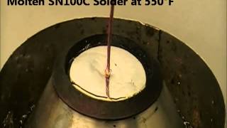 Copper Wire Tinning with Superior 30 Supersafe Flux [upl. by Biancha]