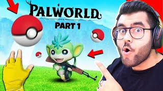 😝 WELCOME to PALWORLD 😂  Part 1 Hindi Funny  Hitesh KS [upl. by Adnohsad629]