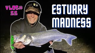 Sea Fishing Uk  Estuary Madness  Digging worm and Fishing For Bass and Bream  Bassmans Vlog55 [upl. by Rehtaeh]