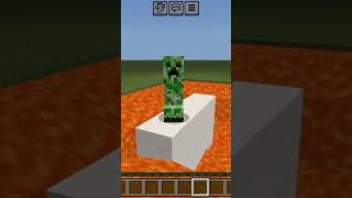 Skibidi toilet or creeper minecraft skibiditoilet viral shortsfeed [upl. by Terti]