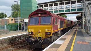 trains at Bridgend including 43357 and more [upl. by Atelahs282]