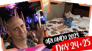 Orlando Vlogs Day 2425  Waiting out the Hurricane  Deluxe Perks Extended Hours Magic Kingdom [upl. by Abbottson]