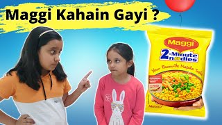 Ghar Se Maggi Gayab Ho Gayi  Short movie for Kids Funny Kids [upl. by Neelahs]