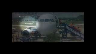 Air disaster plane crash Gulfstream G200 Galaxy Tegucigalpa Honduras footage captures [upl. by Luana]