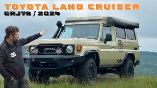 Neuer Toyota Land Cruiser GRJ78 Roomtour  New Alu Cab Hercules 2 [upl. by Ayar958]