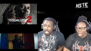 THE EQUALIZER 2  Official Trailer REACTION [upl. by Spanjian664]