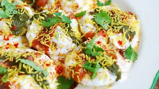 Dahi Batata Puri how to make dahi batata puri cooking without fire [upl. by Tuhn279]