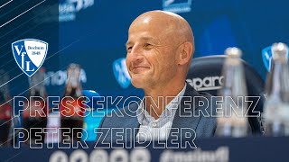 Pressekonferenz  Vorstellung Peter Zeidler [upl. by Acimak]