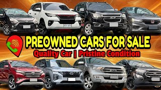 Second Hand Car For Sale Philippines  Preowned Car Price Market Update  Segunda manong sasakyan [upl. by Othilia693]