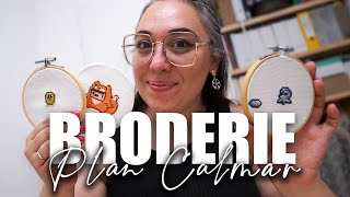 VLOG  plan calmar la broderie collaborative sur Insta [upl. by Ahsinel]