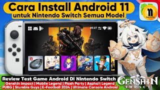 CARA INSTALL ANDROID DI NINTENDO SWITCH [upl. by Horst138]