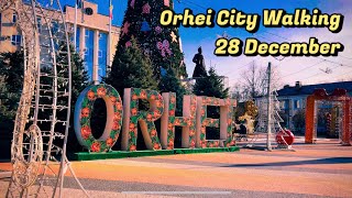 Moldova Winter City Walk  Orhei [upl. by Onitsuj]