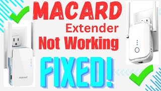 Macard WiFi Extender No Internet Fixed ✅️  Learn How to reset Macard Extender [upl. by Anelet]