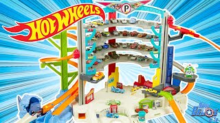 Hot Wheels Mega Garage Attaque Requin Ultimate Garage Playset Jouet Voitures Cars Toy Review Juguete [upl. by Constancy753]