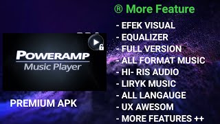 POWERAMP PREMIUM APK 2024  full version V981 [upl. by Marlow]