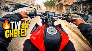 MOTOVLOG RAIZ COM A TWISTER 300 NAS QUEBRADAS [upl. by Yecac]