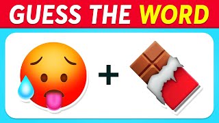 Guess the Word by Emoji  Emoji Quiz Challenge 2024 [upl. by Hach]