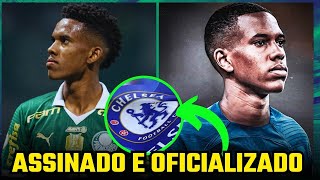 É OFICIAL PALMEIRAS VENDE ESTEVÃO AO CHELSEA VEJA VALORES E DETALHES DA NEGOCIAÇÃO [upl. by Culosio109]