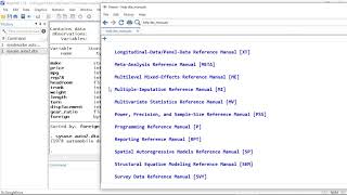 Example datasets included with Stata 17 [upl. by Enelec512]