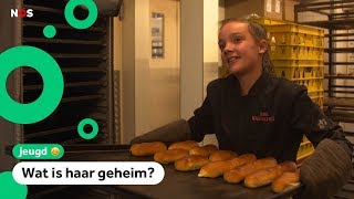 Eline van De Nagelkerkjes wint worstenbroodjeswedstrijd [upl. by Ayanahs]