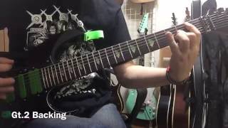 BABYMETALSyncopationシンコペーション Guitar lesson [upl. by Enneire]