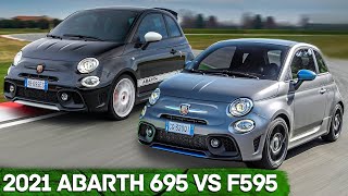 New 2021 Abarth F595 vs Abarth 695 Esseesse Limited Edition [upl. by Louella410]