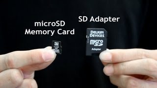 How To Insert amp Remove a microSD card from the SD Adapter [upl. by Oshinski185]