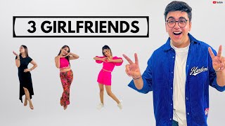 3 GIRLFRIENDS VS 1 BOY CHALLENGE  Rimorav Vlogs [upl. by Dante]