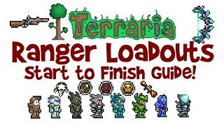 Best Terraria Ranger Loadout Guide Class Weapons Armor amp Accessories [upl. by Nebra484]