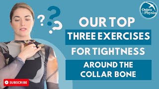 Our top three exercises to relieve tension around the collar bone [upl. by Wadesworth]