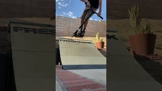 180 feeble stall to jump back in was clean😮‍💨 the tailwhip has been kicking me and Eli’s ass Fr [upl. by Kcirde]