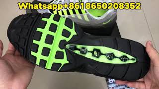 Unboxing Nike Air Max 95 OG Neon 554970 071 from BOOTSFY [upl. by Hachmann]