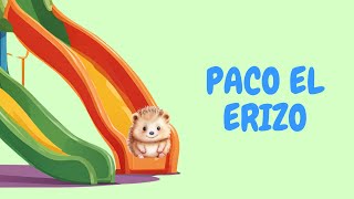 ¡El día divertido de Paco el erizo  Canción del parque para niños  Kiddos Fun Hub [upl. by Junji645]