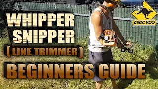 How to use a WHIPPER SNIPPER beginners guide [upl. by Harday]