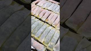 Pot stickers food delicious satisfyingvideo [upl. by Eaj888]