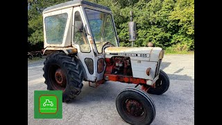 DAVID BROWN 885 ROAD REG AFFORDABLE TRACTOR SOLD BY wwwcatlowdycarriagescom [upl. by Elesig]