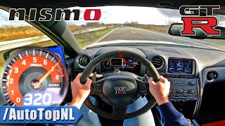 NISSAN GTR R35 NISMO  TOP SPEED on AUTOBAHN by AutoTopNL [upl. by Ettenoitna]