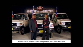 Tafel Lager Best of the Best Grand Prize Draw presenter [upl. by Llevert844]