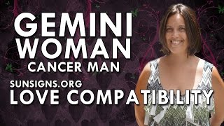 Gemini Woman Cancer Man – A Changing Relationship [upl. by Acie]