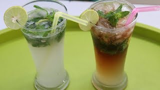 COLA MOJITO amp VIRGIN LEMON MOJITO RECIPE  NON ALCOHOLIC  HINDI [upl. by Osnohpla]