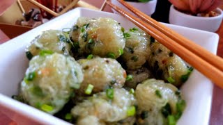 Boulette chou chou Mauritian Niouk Yen Chayote Dumplings [upl. by Anirtruc585]