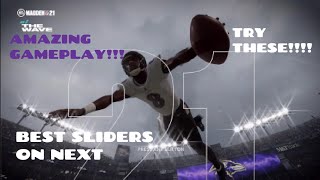 Next Gen Madden 21 Best Sliders Setup [upl. by Ennahoj]